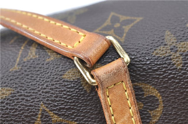 Authentic Louis Vuitton Monogram Papillon 28 Hand Bag LV J0488