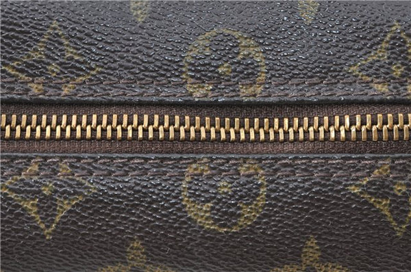 Authentic Louis Vuitton Monogram Papillon 28 Hand Bag LV J0488