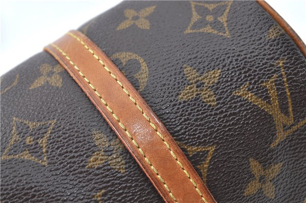 Authentic Louis Vuitton Monogram Papillon 28 Hand Bag LV J0488