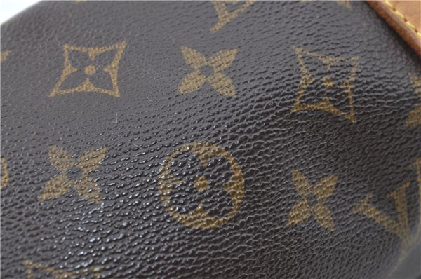 Authentic Louis Vuitton Monogram Papillon 28 Hand Bag LV J0488