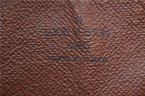 Authentic Louis Vuitton Monogram Papillon 28 Hand Bag LV J0488