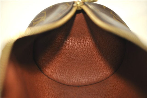 Authentic Louis Vuitton Monogram Papillon 28 Hand Bag LV J0488