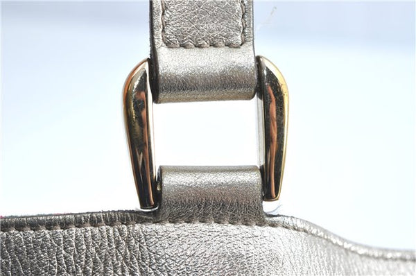 Authentic GUCCI Abbey Shoulder Tote Bag GG Canvas Leather 141472 Beige J0491