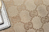 Authentic GUCCI Abbey Shoulder Tote Bag GG Canvas Leather 141472 Beige J0491