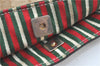 Authentic GUCCI Abbey Shoulder Tote Bag GG Canvas Leather 141472 Beige J0491