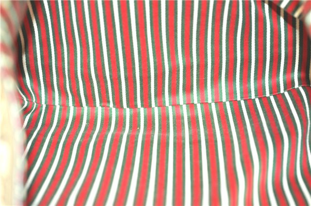 Authentic GUCCI Abbey Shoulder Tote Bag GG Canvas Leather 141472 Beige J0491