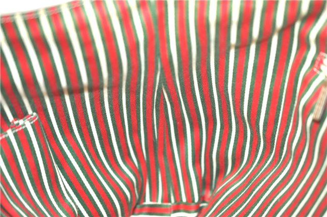 Authentic GUCCI Abbey Shoulder Tote Bag GG Canvas Leather 141472 Beige J0491