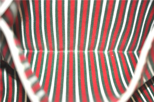 Authentic GUCCI Abbey Shoulder Tote Bag GG Canvas Leather 141472 Beige J0491