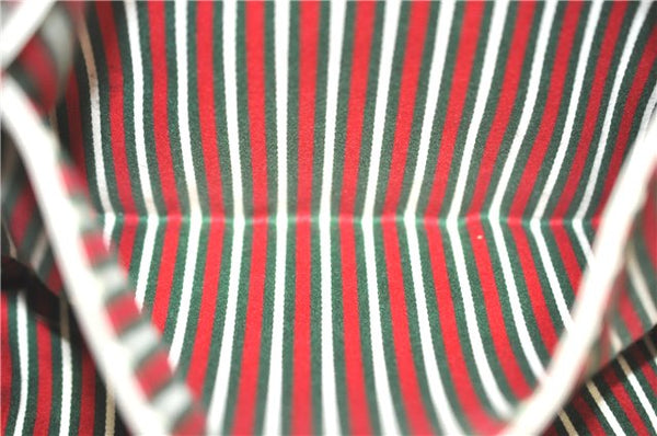 Authentic GUCCI Abbey Shoulder Tote Bag GG Canvas Leather 141472 Beige J0491