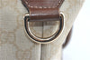 Authentic GUCCI Shoulder Tote Bag GG PVC Leather 197953 Ivory Beige J0495