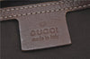 Authentic GUCCI Shoulder Tote Bag GG PVC Leather 197953 Ivory Beige J0495