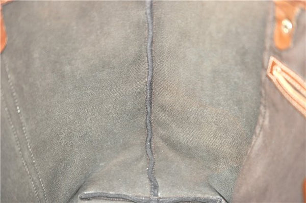 Authentic GUCCI Shoulder Tote Bag GG PVC Leather 197953 Ivory Beige J0495