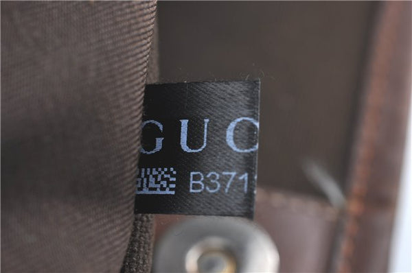 Authentic GUCCI Shoulder Tote Bag GG PVC Leather 197953 Ivory Beige J0495