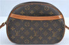 Authentic Louis Vuitton Monogram Blois Shoulder Cross Body Bag M51221 LV J0503