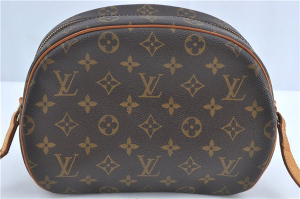 Authentic Louis Vuitton Monogram Blois Shoulder Cross Body Bag M51221 LV J0503
