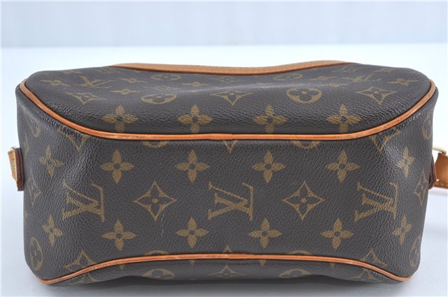 Authentic Louis Vuitton Monogram Blois Shoulder Cross Body Bag M51221 LV J0503