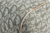 Authentic Christian Dior Trotter Boston Hand Bag Canvas Leather Khaki J0514