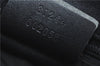 Authentic GUCCI Shoulder Tote Bag Purse GG Canvas Leather 31244 Black J0516