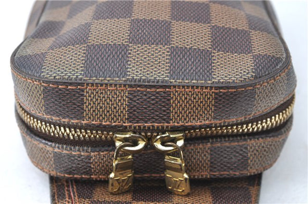 Authentic Louis Vuitton Damier Geronimos Waist Bum Waist bag N51994 LV J0518