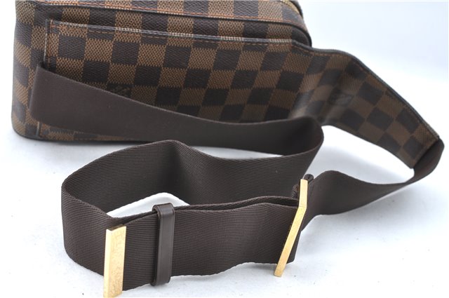 Authentic Louis Vuitton Damier Geronimos Waist Bum Waist bag N51994 LV J0518