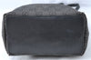 Authentic GUCCI Shoulder Tote Bag Purse GG Canvas Leather 31244 Black J0520