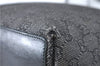 Authentic GUCCI Shoulder Tote Bag Purse GG Canvas Leather 31244 Black J0520