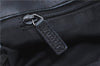 Authentic GUCCI Shoulder Tote Bag Purse GG Canvas Leather 31244 Black J0520