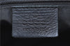Authentic GUCCI Shoulder Tote Bag Purse GG Canvas Leather 31244 Black J0520