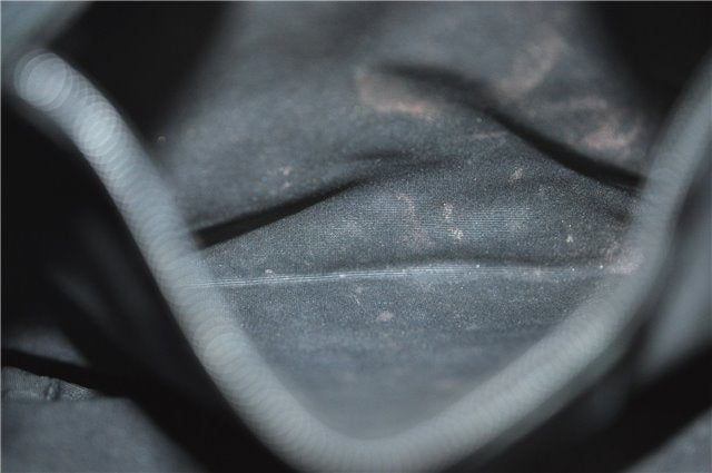 Authentic GUCCI Shoulder Tote Bag Purse GG Canvas Leather 31244 Black J0520