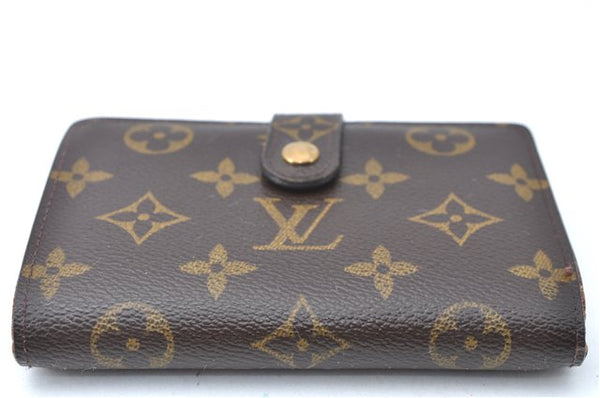 Auth Louis Vuitton Monogram Porte Monnaie Billets Viennois M61663 Wallet J0524