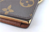 Auth Louis Vuitton Monogram Porte Monnaie Billets Viennois M61663 Wallet J0524