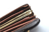 Auth Louis Vuitton Monogram Porte Monnaie Billets Viennois M61663 Wallet J0524