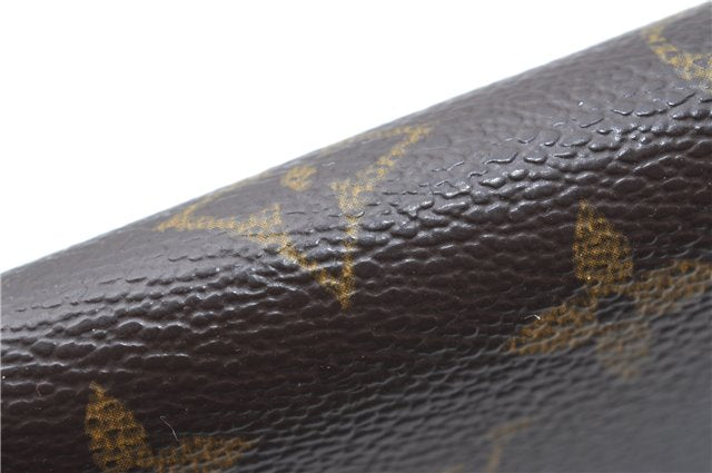 Auth Louis Vuitton Monogram Porte Monnaie Billets Viennois M61663 Wallet J0524