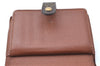Auth Louis Vuitton Monogram Porte Monnaie Billets Viennois M61663 Wallet J0524
