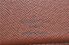 Auth Louis Vuitton Monogram Porte Monnaie Billets Viennois M61663 Wallet J0524