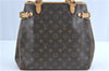 Authentic Louis Vuitton Monogram Batignolles Vertical Tote Bag M51153 LV J0529