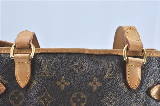 Authentic Louis Vuitton Monogram Batignolles Vertical Tote Bag M51153 LV J0529