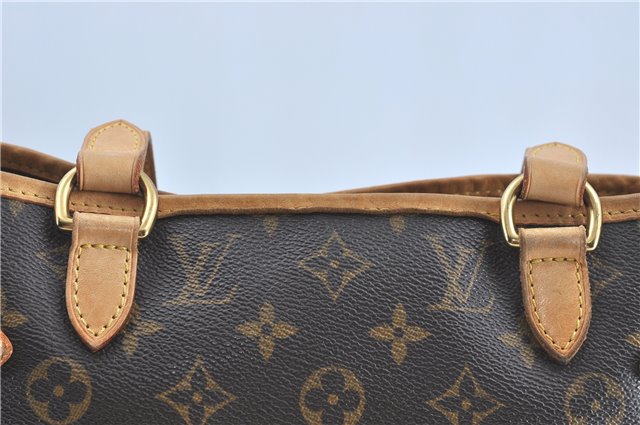 Authentic Louis Vuitton Monogram Batignolles Vertical Tote Bag M51153 LV J0529