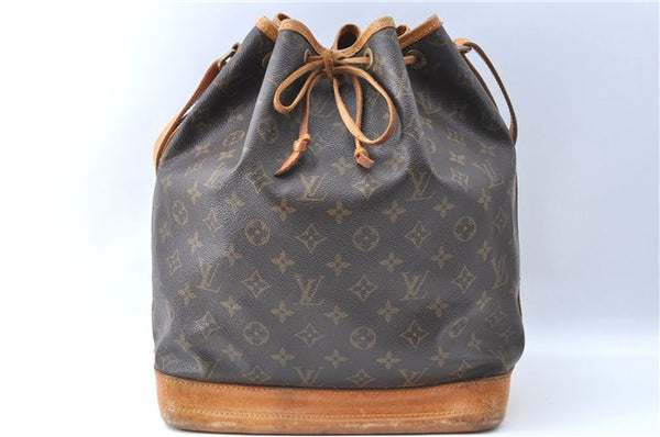 Authentic Louis Vuitton Monogram Noe Shoulder Tote Bag M42224 LV J0530