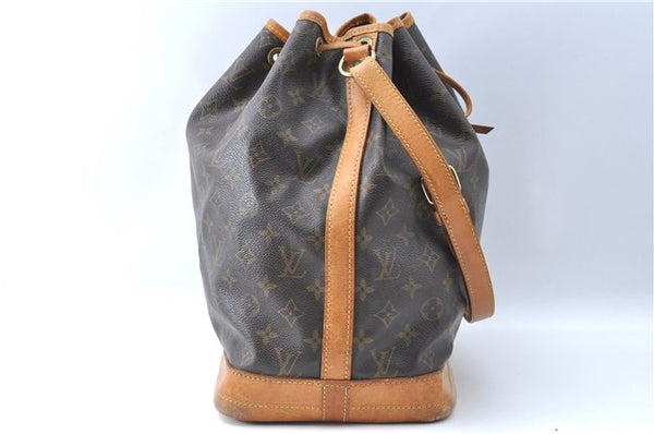 Authentic Louis Vuitton Monogram Noe Shoulder Tote Bag M42224 LV J0530