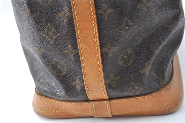 Authentic Louis Vuitton Monogram Noe Shoulder Tote Bag M42224 LV J0530