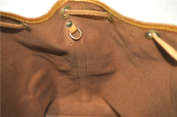 Authentic Louis Vuitton Monogram Noe Shoulder Tote Bag M42224 LV J0530