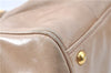 Authentic MIU MIU Leather 2Way Shoulder Hand Bag RN1127 Brown J0542