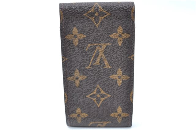 Authentic Louis Vuitton Monogram Etui Cigarette Case M63024 LV J0544