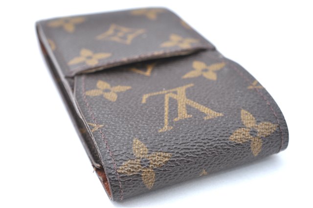 Authentic Louis Vuitton Monogram Etui Cigarette Case M63024 LV J0544