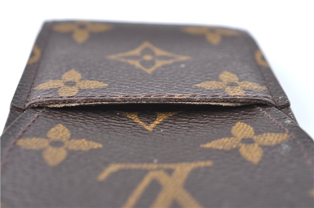 Authentic Louis Vuitton Monogram Etui Cigarette Case M63024 LV J0544