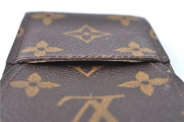 Authentic Louis Vuitton Monogram Etui Cigarette Case M63024 LV J0544