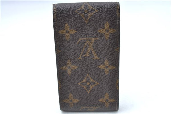 Authentic Louis Vuitton Monogram Etui Cigarette Case M63024 LV J0545