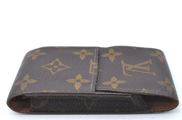 Authentic Louis Vuitton Monogram Etui Cigarette Case M63024 LV J0545