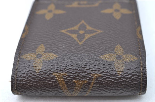 Authentic Louis Vuitton Monogram Etui Cigarette Case M63024 LV J0545